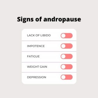 the signs of andropause