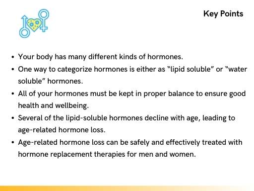 key points about lipid hormones