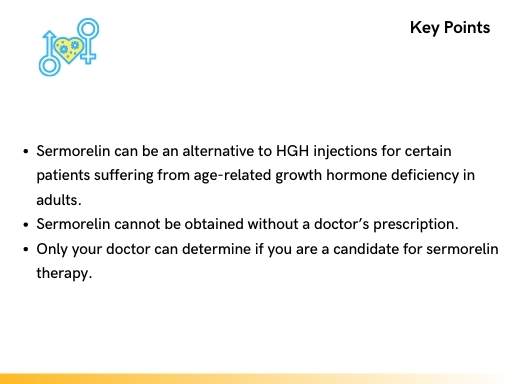 key points about sermorelin before and after