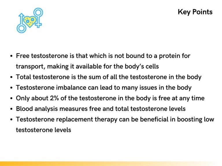 Total Testosterone Vs Free Testosterone Whats The Difference