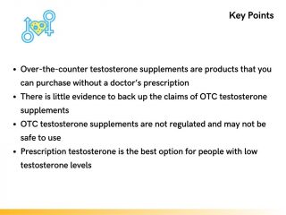 Key Points About OTC Testosterone