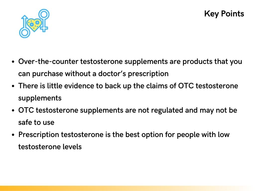 Do OvertheCounter Testosterone Boosters Work Whole Truth