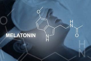 Molecule of Melatonin