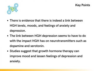 Key Points About HGH and Depression