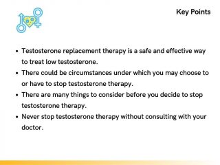 Key Points About testosterone replacement therapy