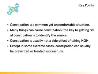 Key Points About Constipation