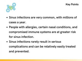 Key Points About Sinus infections